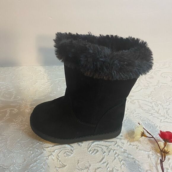 💥Cat & Jack Girls Georgeina faux suede  Boots Sizes : Various - Picture 3 of 16